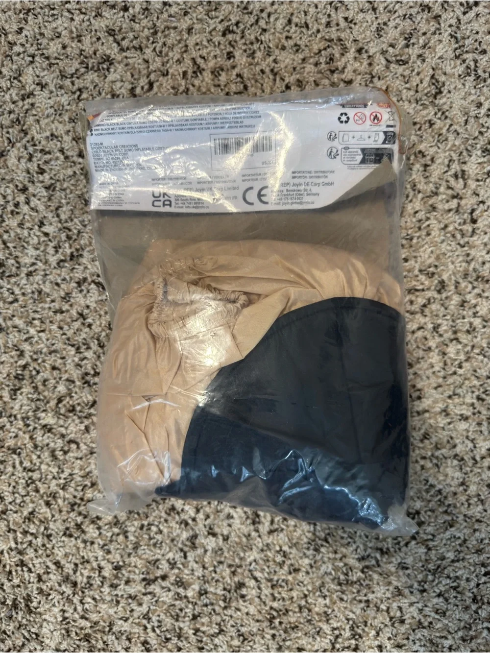 Kids Inflatable Full-Body Sumo Costume